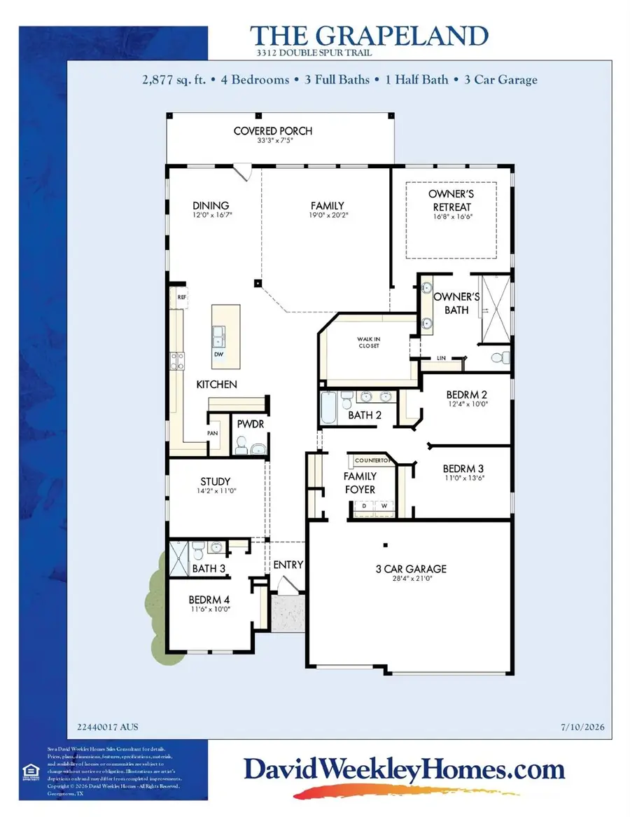 3312 Double Spur Trl, Georgetown, TX 78628 - #2