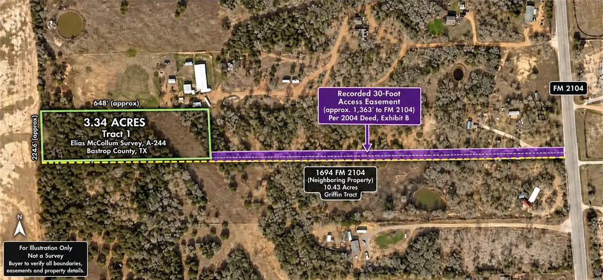TBD Fm 2104, Paige, TX 78659 - #1