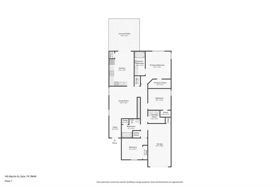 145 Myrtle St, Kyle, TX 78640 - #2