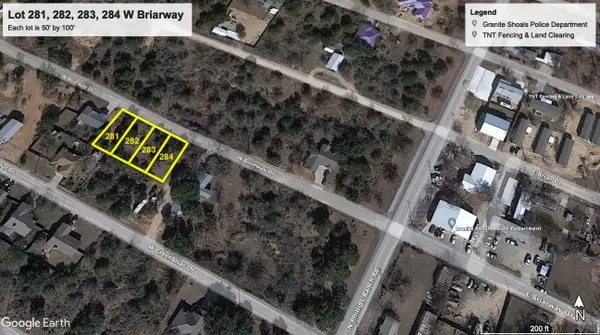 Lot 283 & 284 Briarway Dr, Granite Shoals, TX 78654