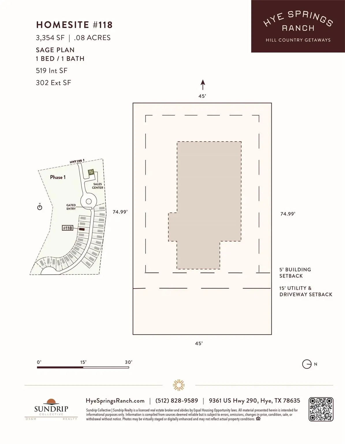 210 Hye Springs Rd #118, Hye, TX 78635 - #1