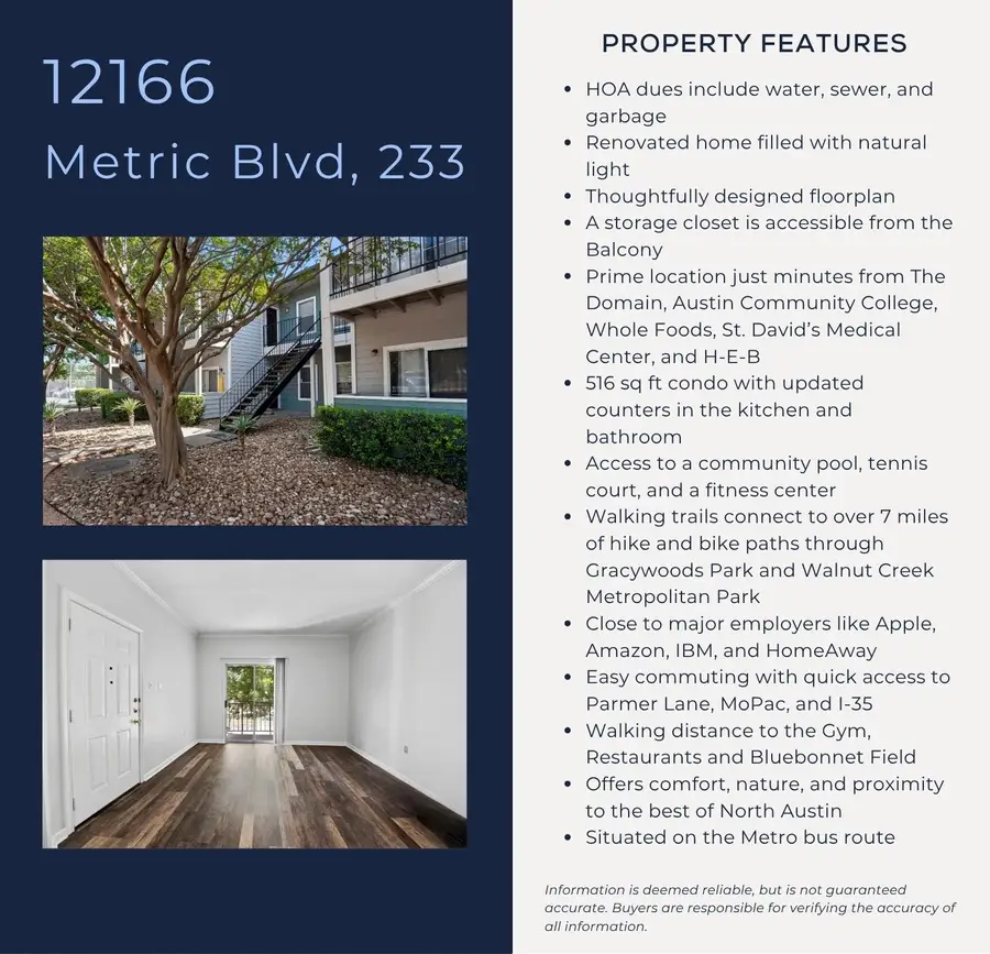 12166 Metric Blvd #233, Austin, TX 78758 - Image #2