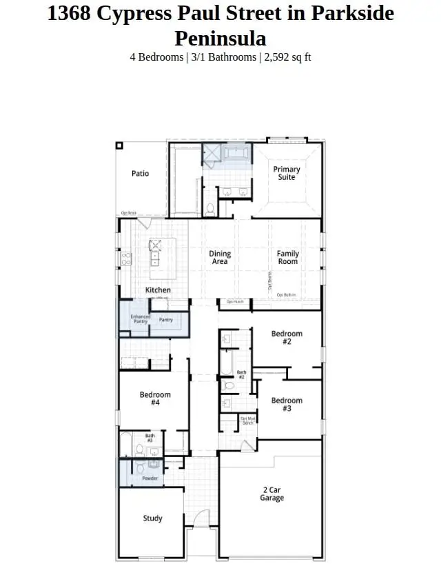 1368 Cypress Paul St, Georgetown, TX 78628 - #2