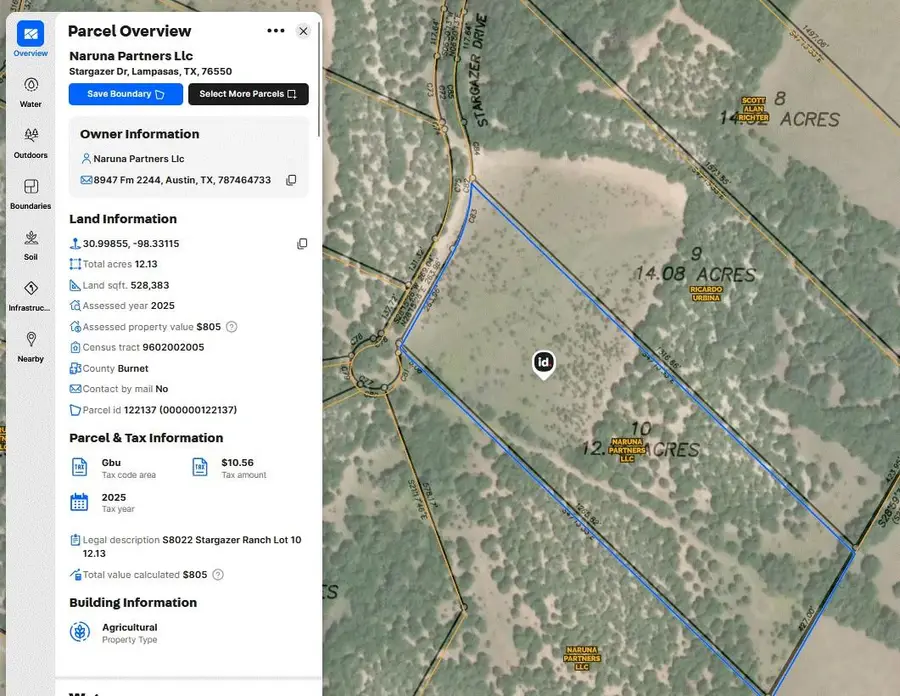 Tract 10 Stargazer Ranch, Lampasas, TX 76550 - Image #3