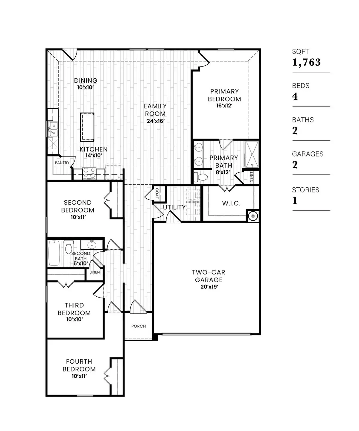 3817 Poteet Ct, Temple, TX 76504 - #1
