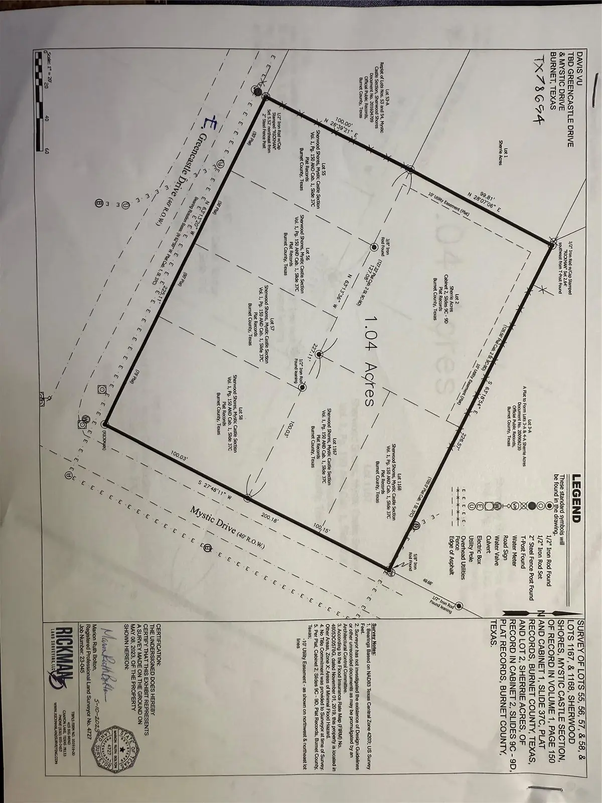Lot 55,56,57,58,1167,1168 Greencastle And Mystic Dr, Granite Shoals, TX 78654 - Image #1