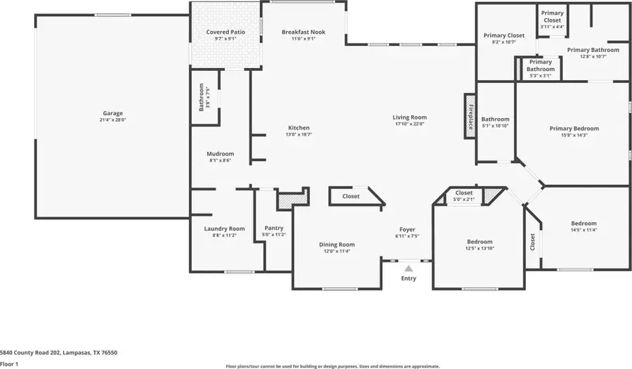 5840 County Road 202, Lampasas, TX 76550 - #2