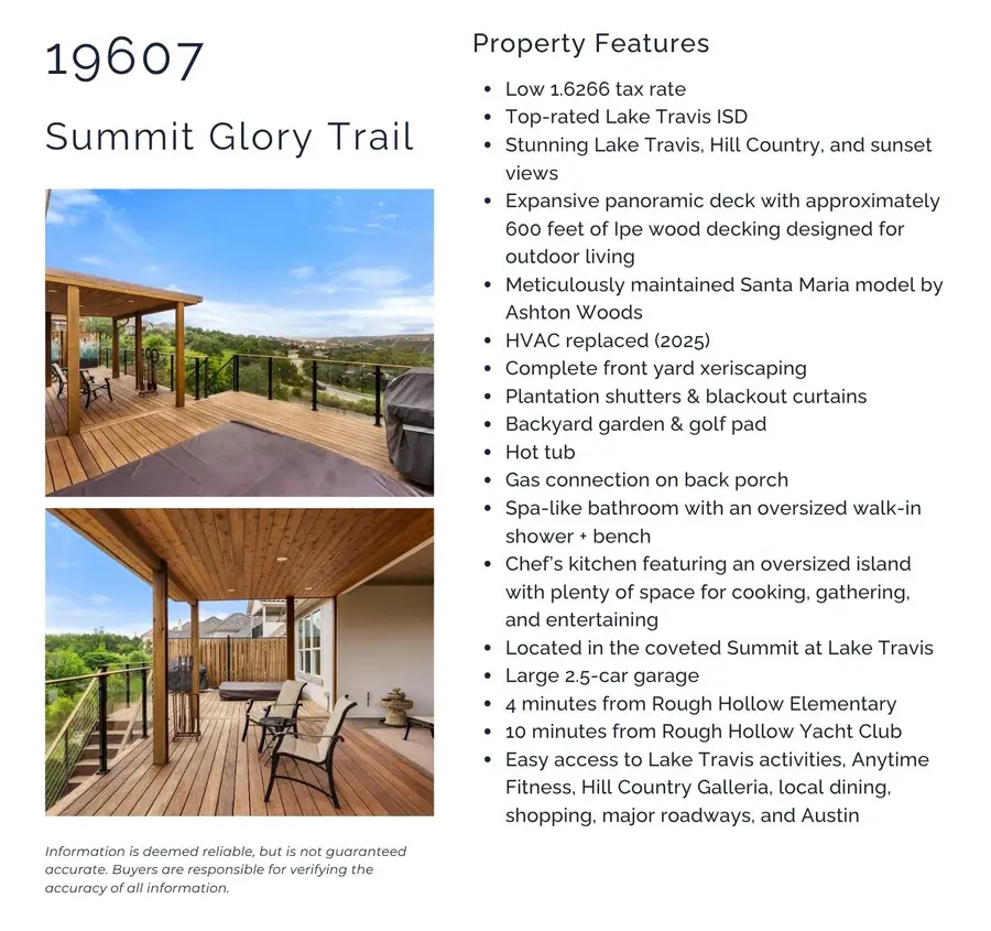 19607 Summit Glory Trl, Spicewood, TX 78669 - #2