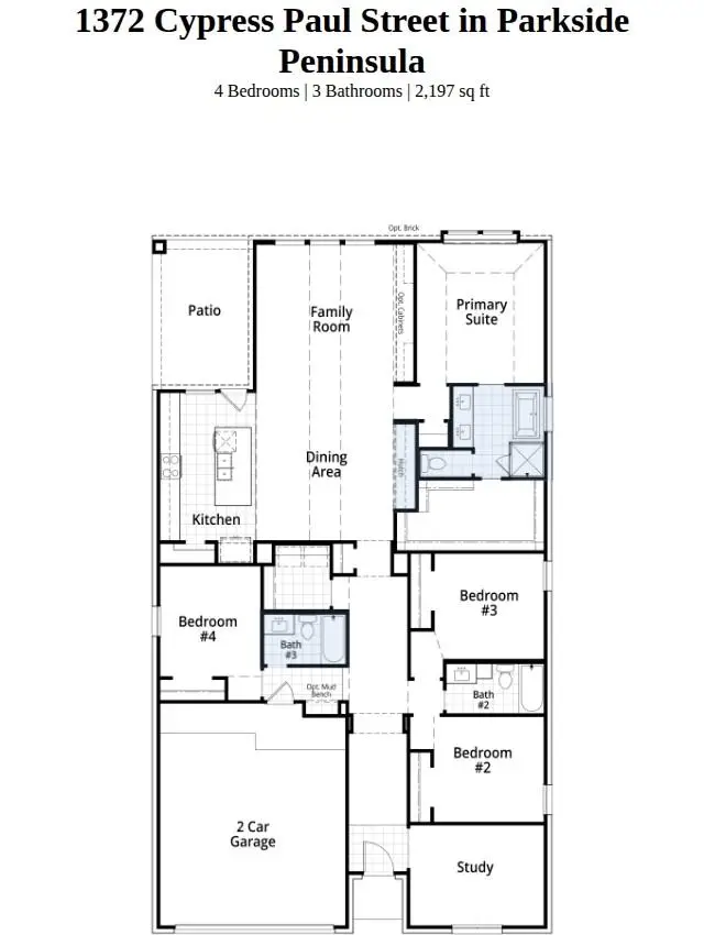 1372 Cypress Paul St, Georgetown, TX 78628 - #3