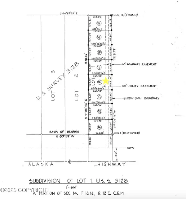 Lot One ''d'' (1d) U.s. Survey No. 312, Tok, AK 99780