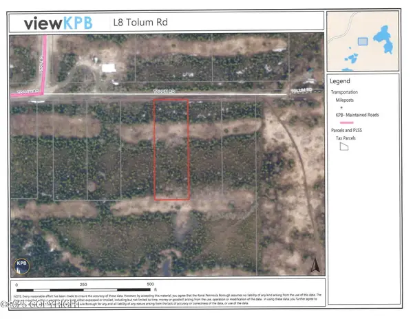 L8 Tolum Road, Kasilof, AK 99610