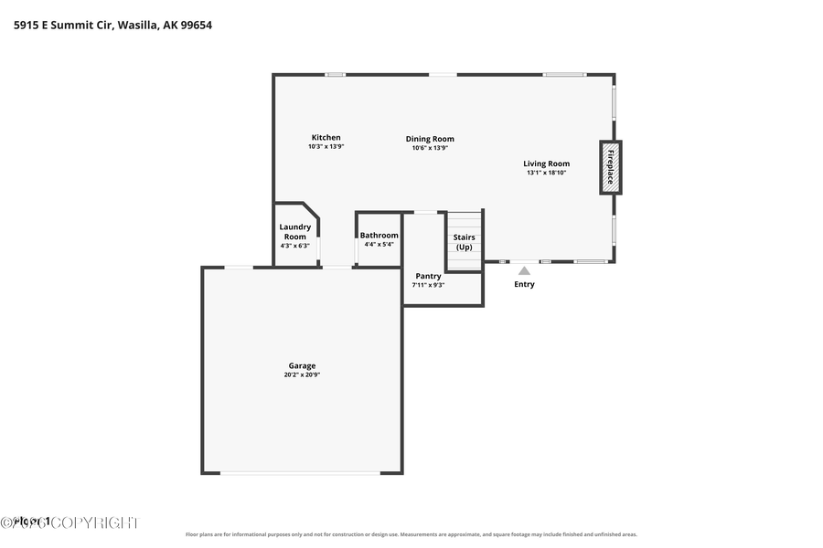 5915 E Summit Circle, Wasilla, AK 99654 - #2