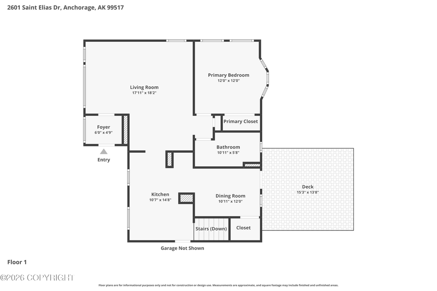 2601 Saint Elias Drive, Anchorage, AK 99517 - #2