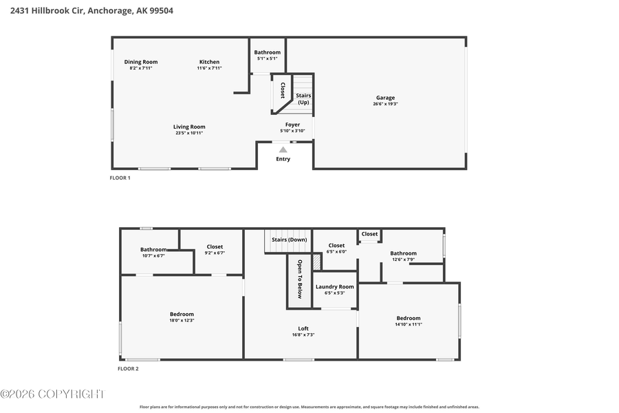 2431 Hillbrook Circle #7D, Anchorage, AK 99504 - #2
