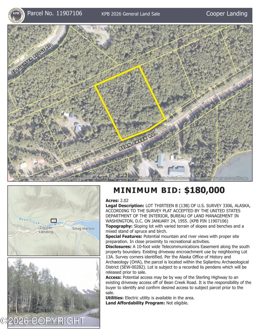 L13B Bean Creek Road, Cooper Landing, AK 99572 - #2