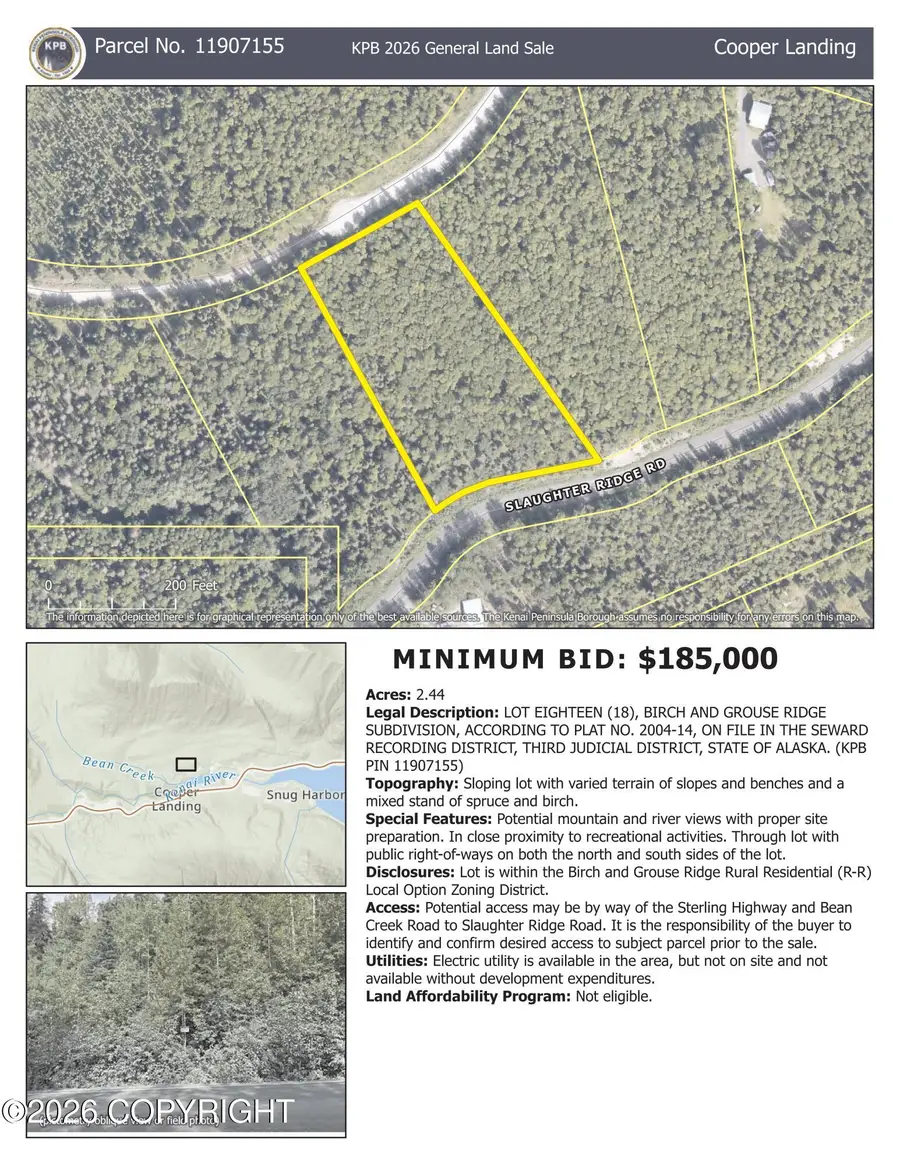 L18 Slaughter Ridge Road, Cooper Landing, AK 99572 - #2