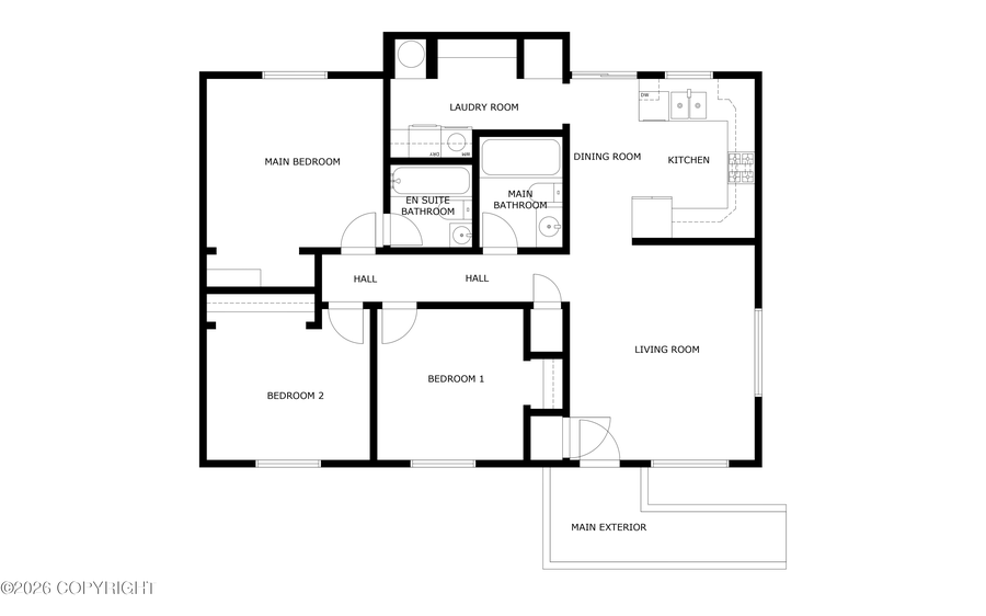 3431 W Wren Street, Wasilla, AK 99623 - #2