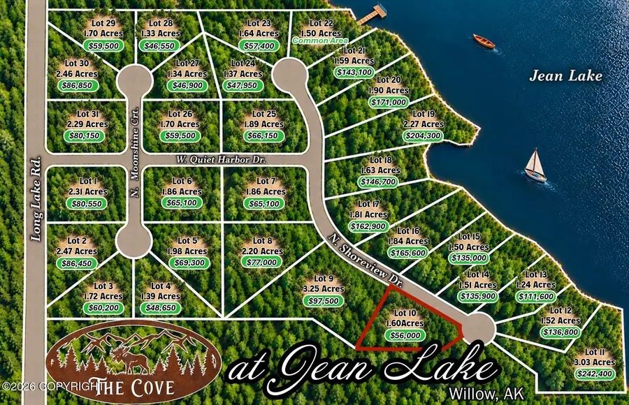 L10 B1 N Shoreview Drive, Willow, AK 99688 - #2