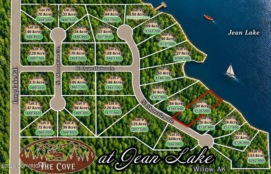 L15 B1 N Shoreview Drive, Willow, AK 99688 - #2
