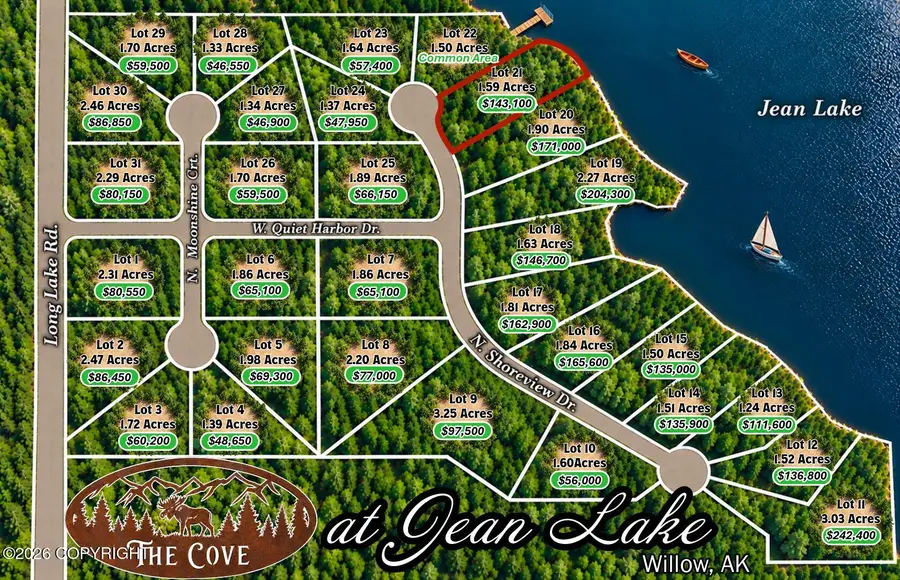 L21 B1 N Shoreview Drive, Willow, AK 99688 - #2