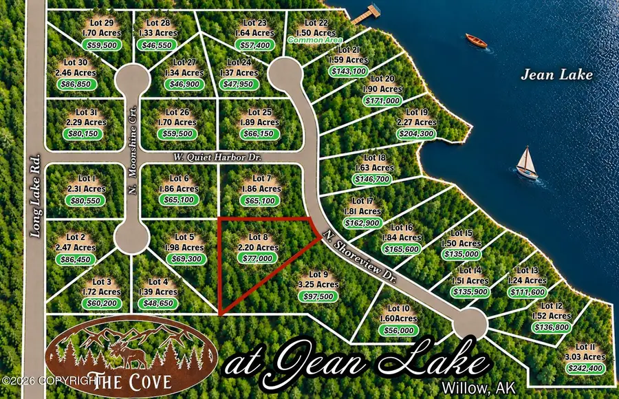 L8 B1 N Shoreview Drive, Willow, AK 99688 - #2
