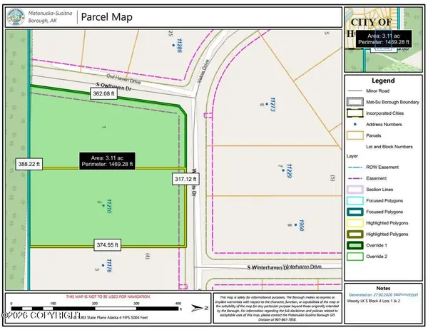 L1-2 B4 Woody Lake South, Houston, AK 99652