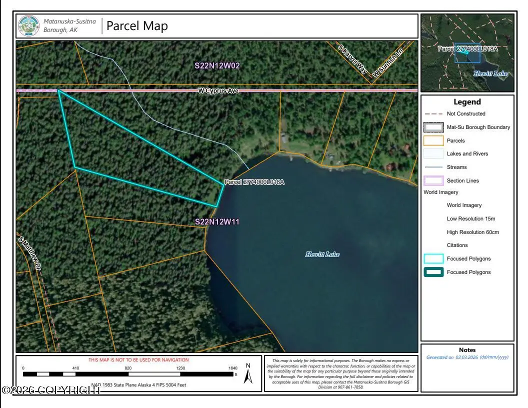 L18A No Road Hewitt-whiskey Lake, Skwentna, AK 99676 - #1
