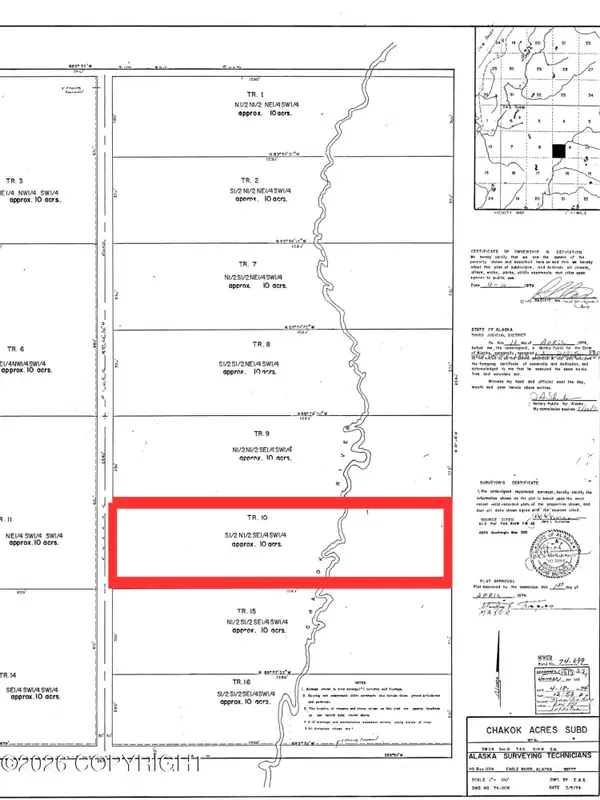 Tract 10 Chakok Acres Subdivision, Anchor Point, AK 99556