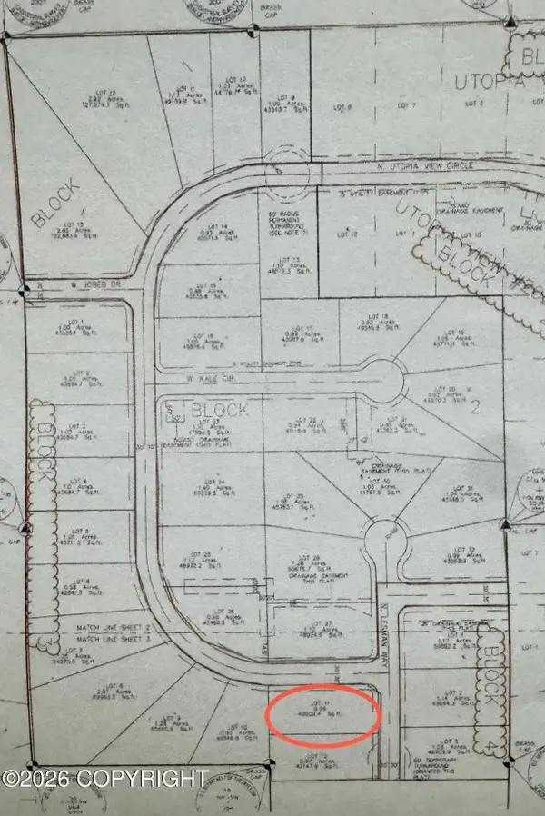 B03 L11 N Utopia View Circle, Wasilla, AK 99623