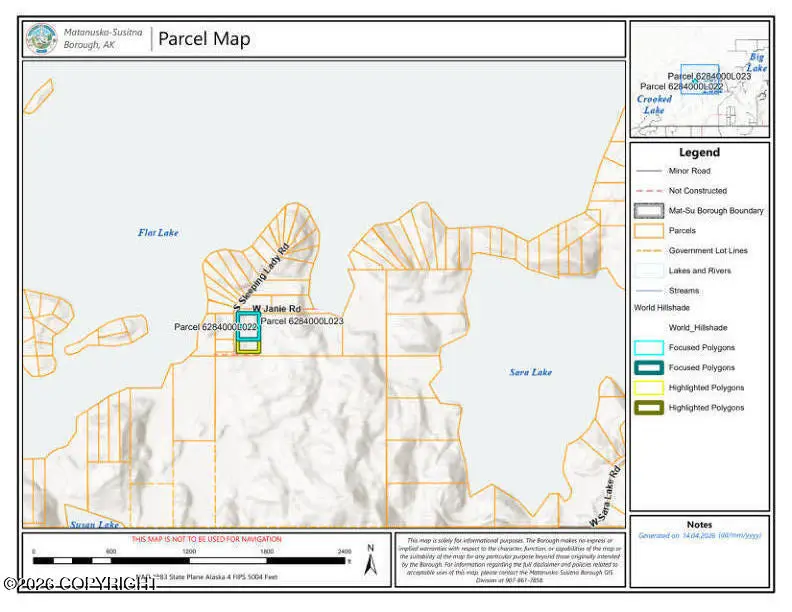4665 S Sleeping Lady Road, Big Lake, AK 99652 - #2