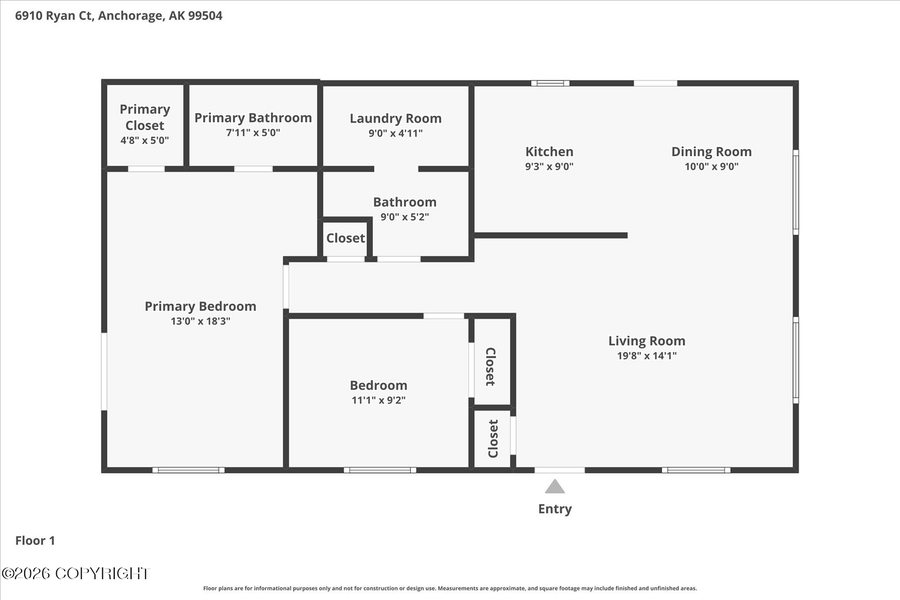 6910 Ryan Court, Anchorage, AK 99504 - #2