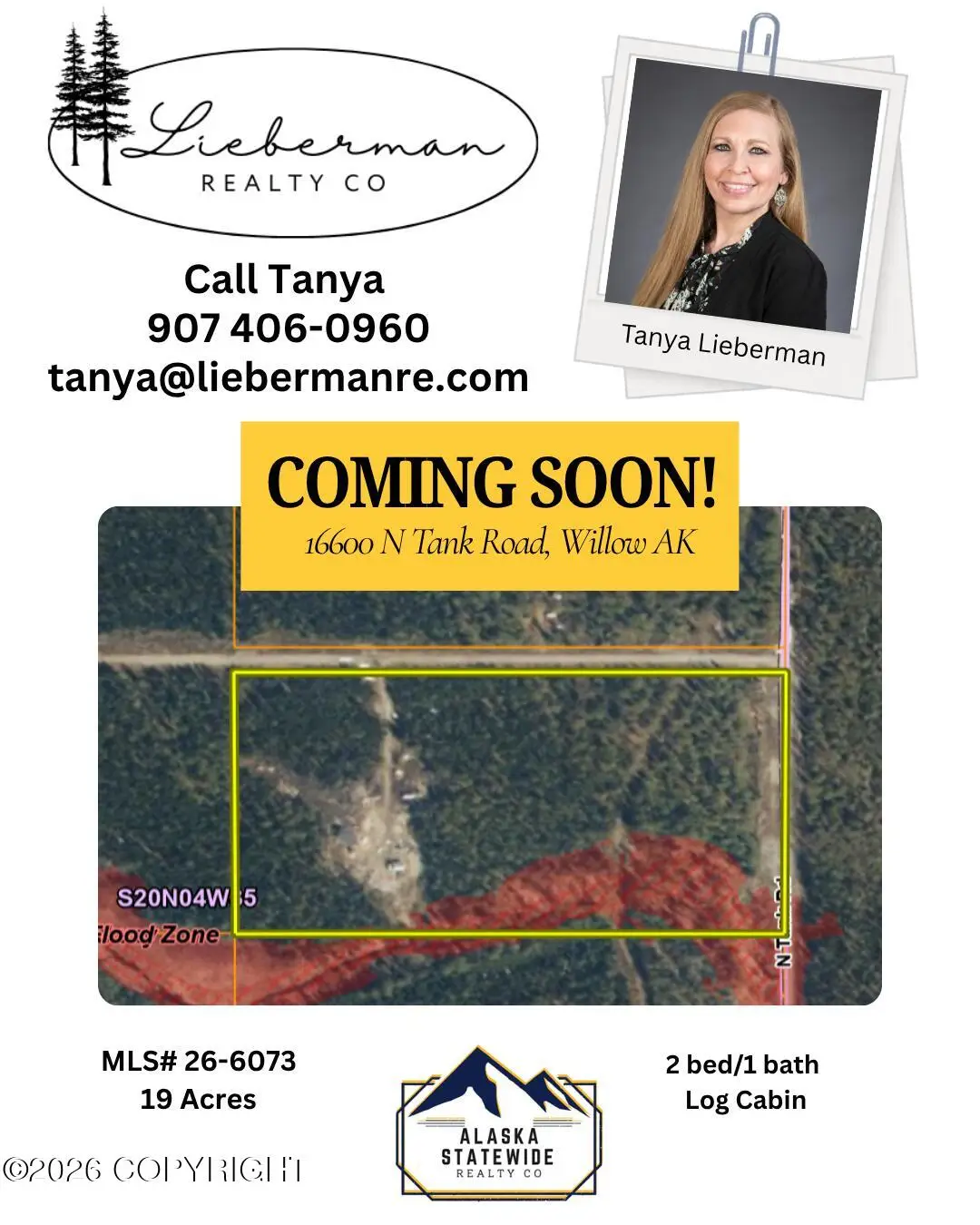 16600 N Tank Road, Willow, AK 99688 - #1