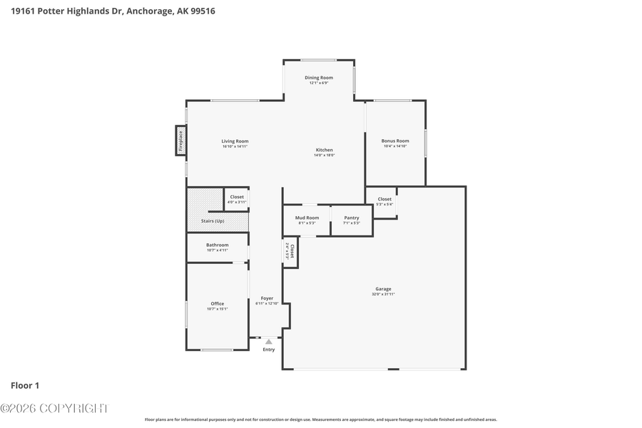 19161 Potter Highlands Drive, Anchorage, AK 99516 - #2