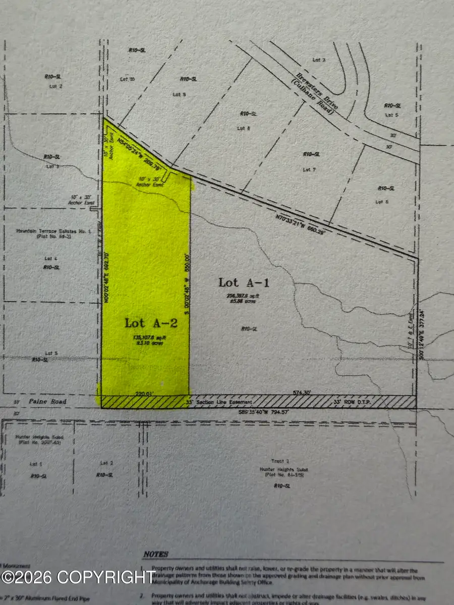 Lot A-2 Mountain Terr Est #2 Lot A-2 Road, Anchorage, AK 99516 - #3