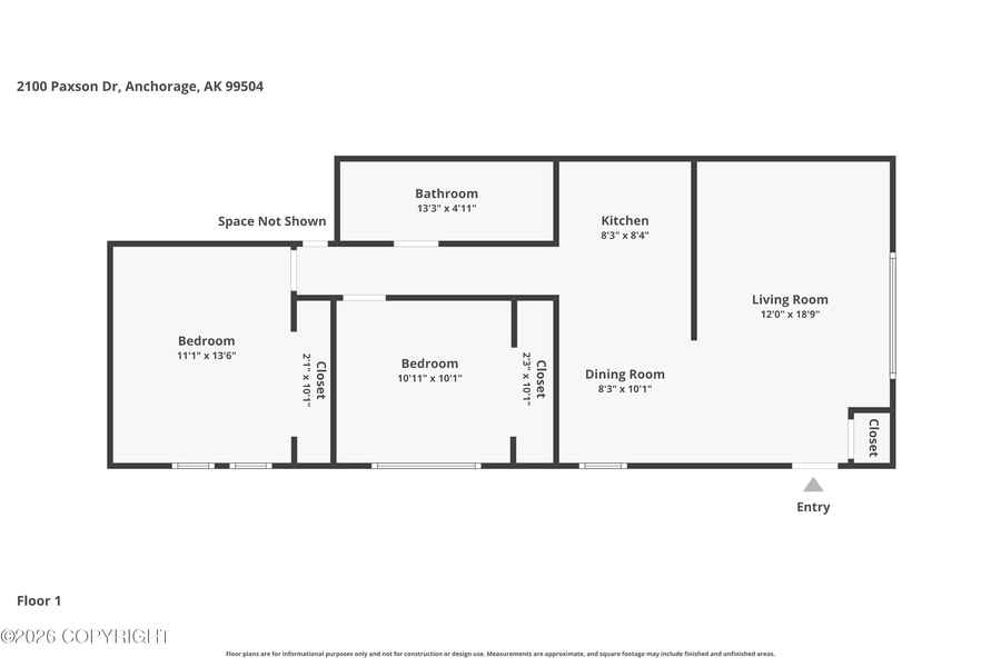 2100 Paxson Drive, Anchorage, AK 99504 - #2