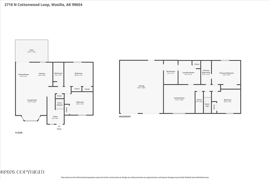 2710 N Cottonwood Loop, Wasilla, AK 99654 - #2