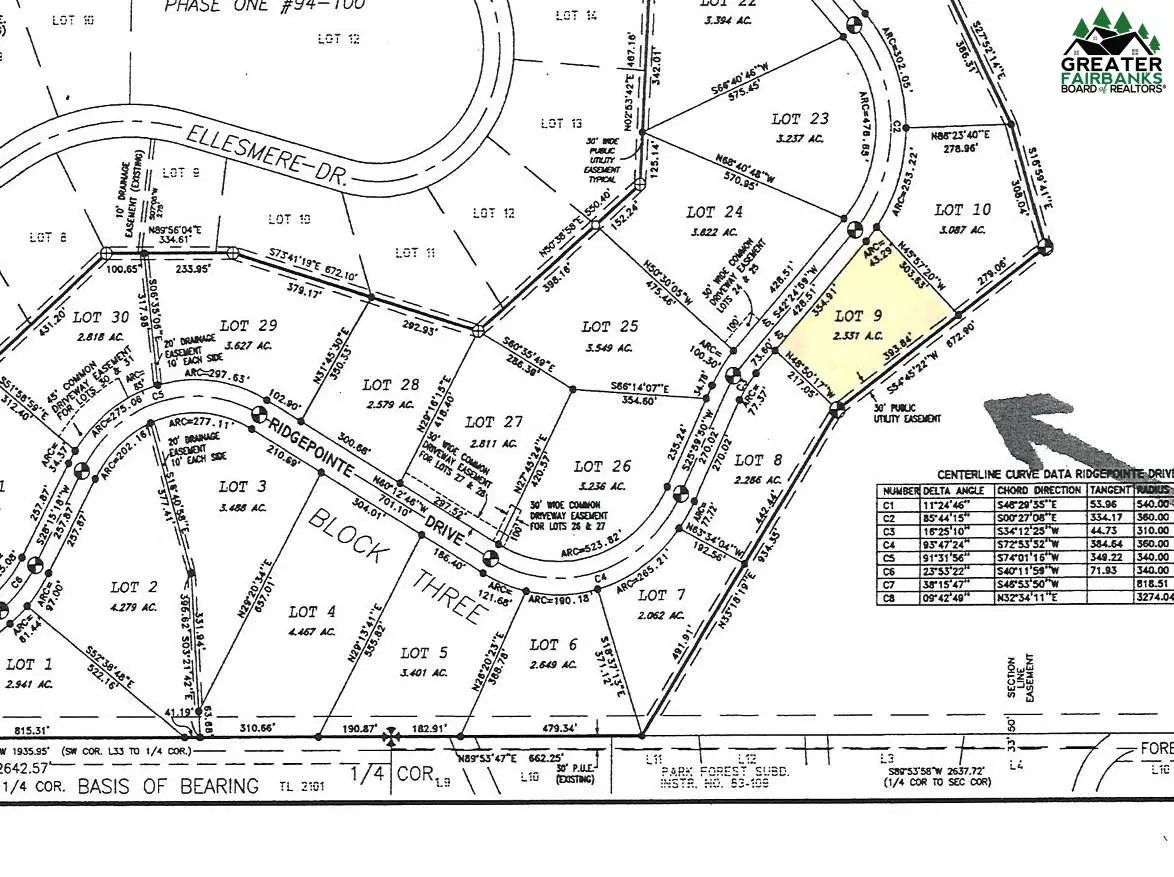 Lot 9 RIDGEPOINTE DRIVE, Chena Ridge, AK 00709 - Image #1