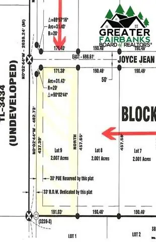 Lot 6 Block 2 JOYCE JEAN DRIVE, Fairbanks, AK 99712