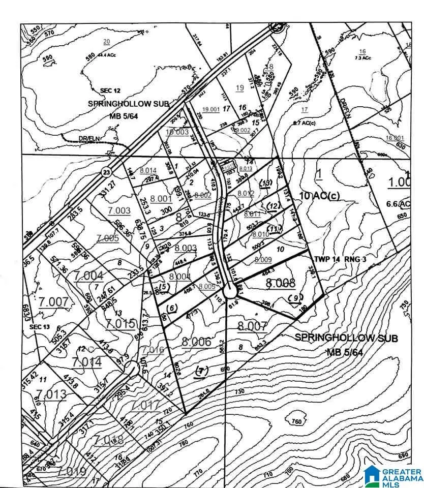 0009 SPRINGHOLLOW ROAD, Ashville, AL 35953 - Image #2