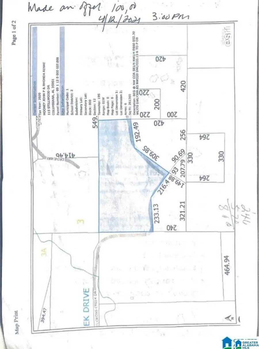 419 CROSS CREEK DRIVE, Sterrett, AL 35243 - Image #2