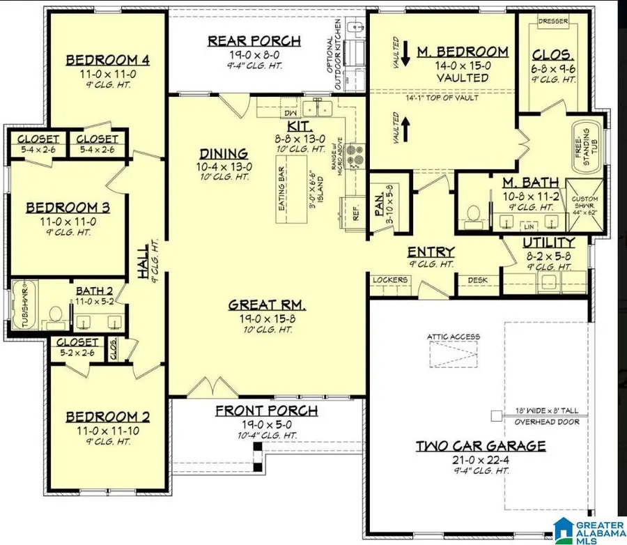 824 CROSS CREEK DRIVE, Odenville, AL 35120 - Image #2