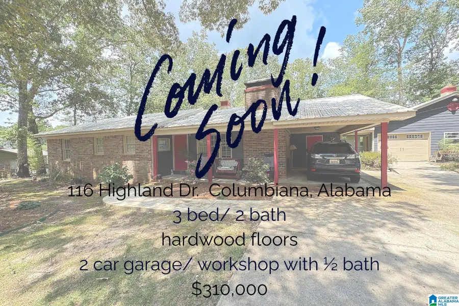 116 HIGHLAND DRIVE, Columbiana, AL 35051 - Image #2