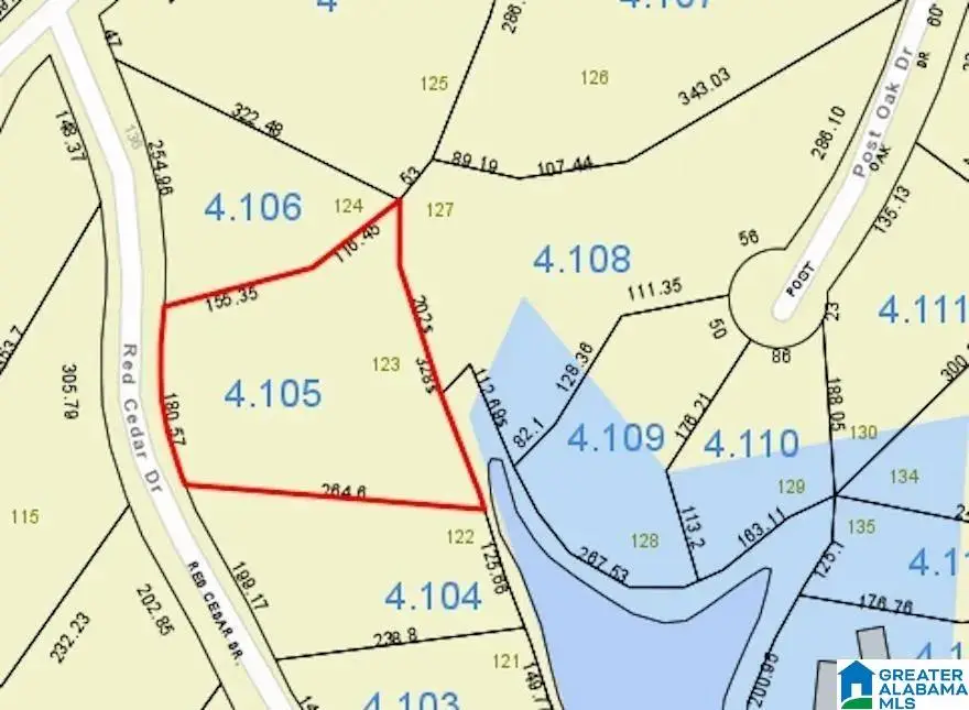 Lots 123 RED CEDAR DRIVE, Wedowee, AL 36278 - Image #2