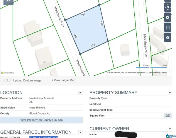 8 MEADOWLARK LANE, Blountsville, AL 35031