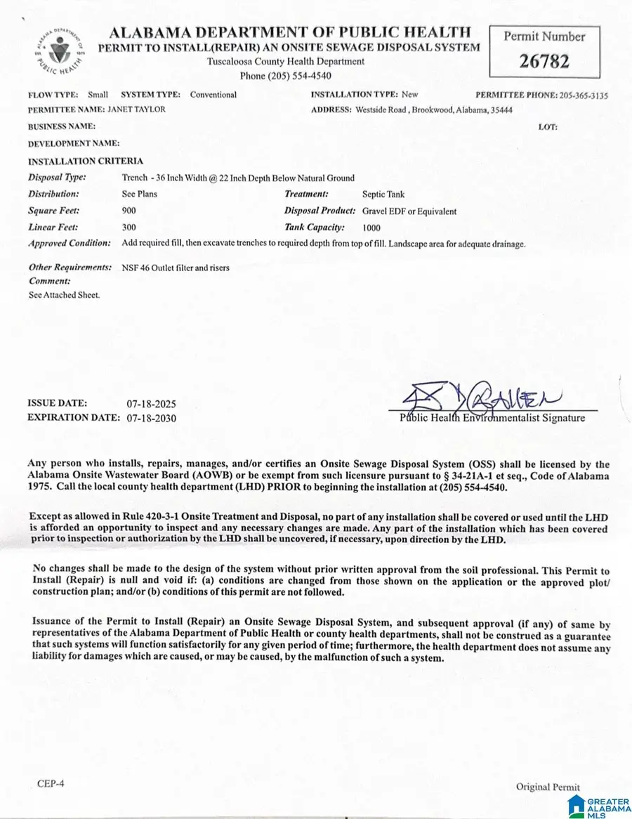 18917 CATTLE RANCH ROAD, Brookwood, AL 35444 - Image #3