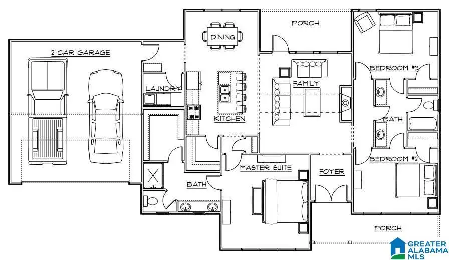 2032 ADAMS RIDGE DRIVE, Chelsea, AL 35043 - Image #2