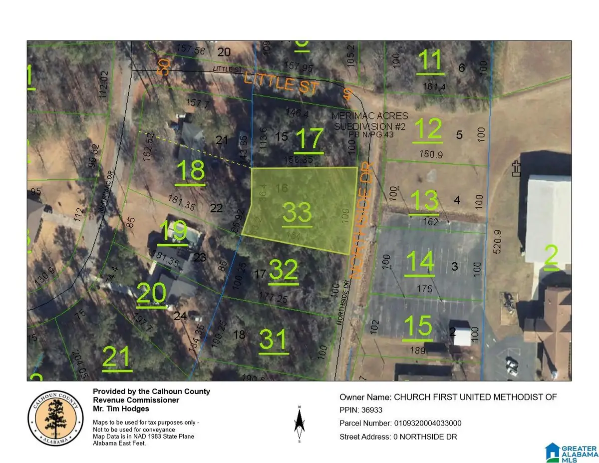 0 NORTHSIDE DRIVE, Piedmont, AL 36272 - Image #1