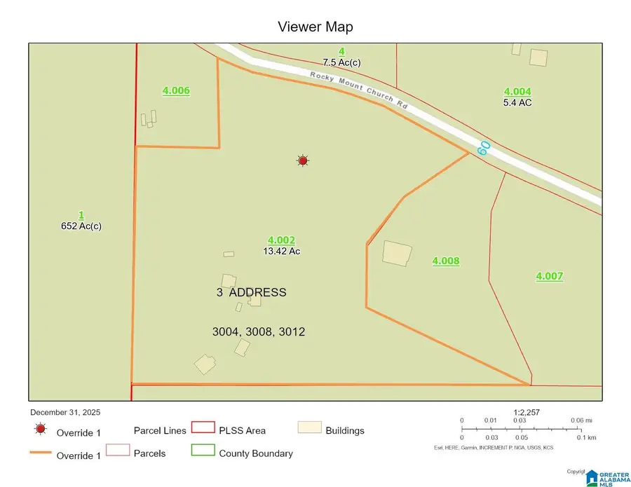 3008 ROCKY MOUNT CHURCH ROAD, Sycamore, AL 35149 - Image #3