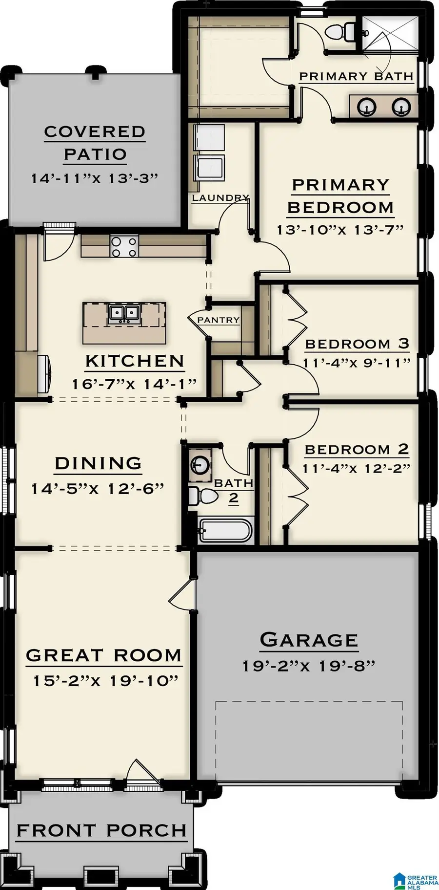 2224 CHELSEA PARK BEND, Chelsea, AL 35043 - Image #2