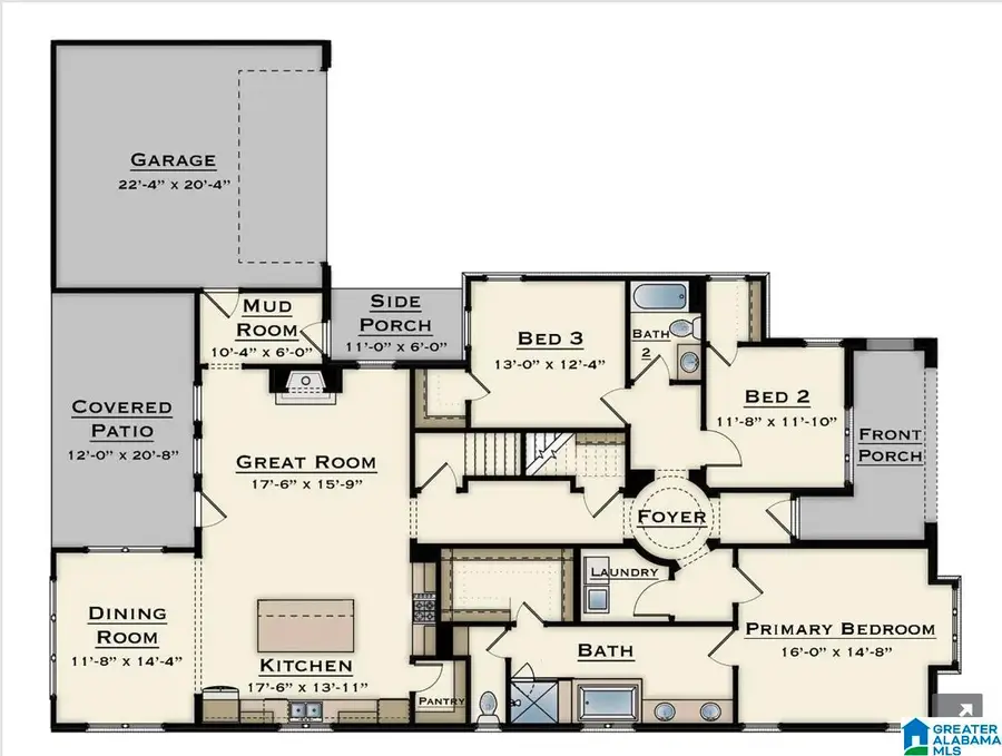 3904 CALVERT CIRCLE, Hoover, AL 35244 - #2
